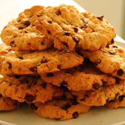 Image of Chocolate Chip Oat Biscuits